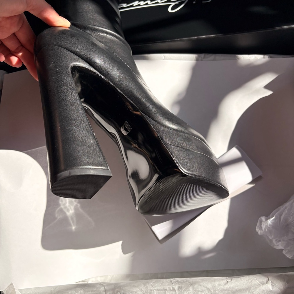 MISTTI PLATFORM KNEE HIGH BOOTS - Picture 11 of 13
